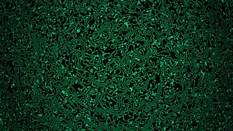 Background abstract loop turquoise colored 4K 30p distorted lines Scale 12 Stock-Footage 283493962