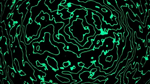 Background abstract loop turquoise colored 4K 30p distorted lines Scale 3 Stock Footage 283578883