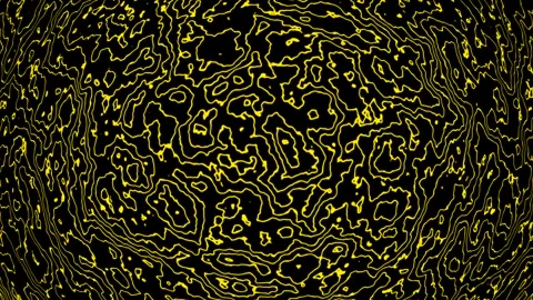 Background abstract loop yellow colored 4K 25p narrow lines Scale 6 Stock Footage 279892715