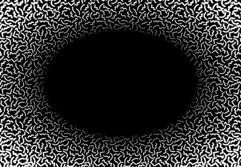 Background with abstract memphis line pattern and thickness gradient Illustrazione stock