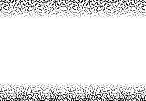 Background with abstract memphis line pattern and thickness gradient Illustrazione stock