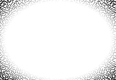 Background with abstract memphis line pattern and thickness gradient Stock Illustration