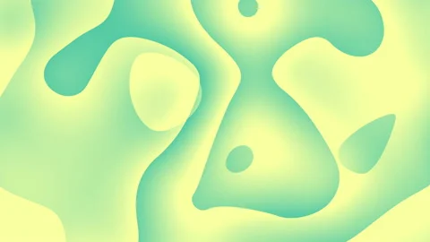 Background with abstract moving green objects. Stock Footage 167313487