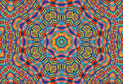 Background with abstract multicolor pattern Stock Illustration
