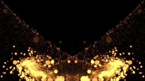 Background Abstract Particle bokeh Line Stock Footage 125759840