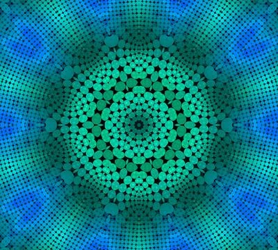 Background with abstract pattern Abstract background with radial dotted pa... Stock Photos