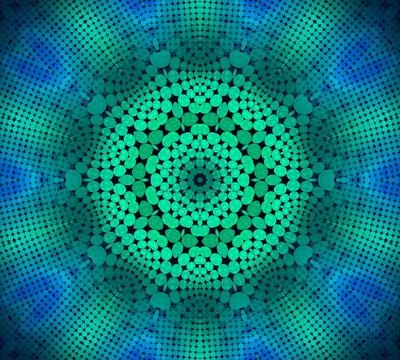 Background with abstract pattern Abstract background with radial dotted pa... Stock Photos