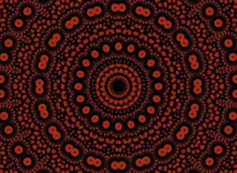 Background with abstract pattern Illustrazione stock