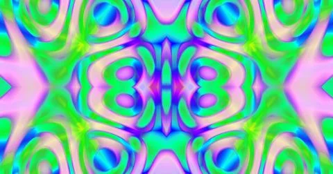 Background Abstract Pattern Wallpaper Fluorescent Symmetric Flow イラスト素材