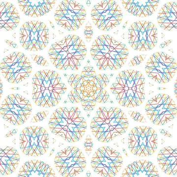 Background with abstract pattern White background with abstract color shap... Stock Photos