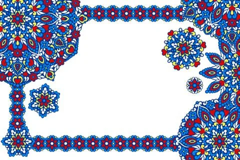 Background with abstract patterns Stock Illustration