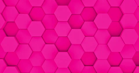 Background of abstract pink,violet, hexagon, polygon exagon texture, seamless Video stock 270912608