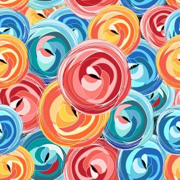 Background abstract rose pattern Stock Illustration