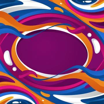 Background Abstract-Shapes Stock Illustration