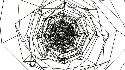 Background of abstract spider web lines Stock Footage 115859009
