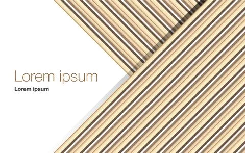 Background with abstract stripes and lines. Business presentation title cover Stock Illustration