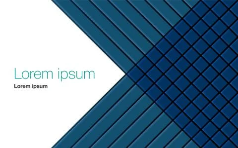 Background with abstract stripes and lines. Business presentation title cover Stock Illustration