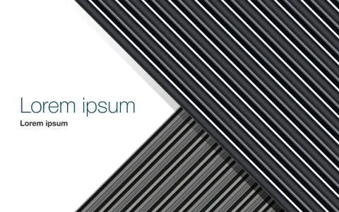 Background with abstract stripes and lines. Business presentation title cover Stock-Illustration