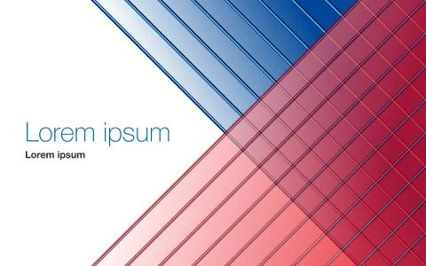 Background with abstract stripes and lines. Business presentation title cover Stock Illustration