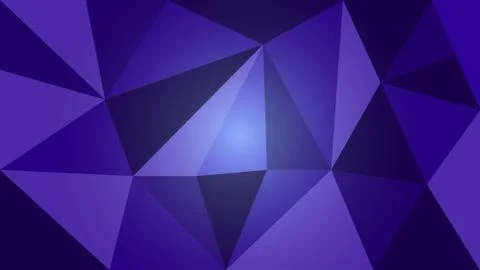 Background of abstract triangles of blue color. EPS 10. Stock Illustration