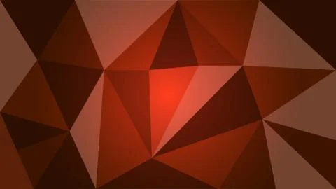 Background of abstract triangles of red color. EPS 10. Stock Illustration