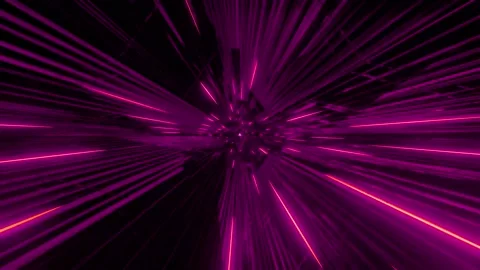 Background abstract video colored Purple light rays with glowing neon. Video stock 286271431