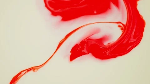 Background abstract video motion of red color with white. Stock Footage 277999529