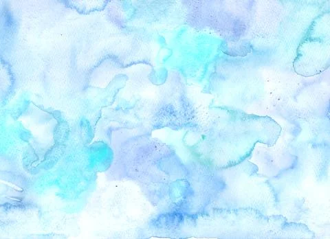 Background abstract watercolor blue  Stock Illustration