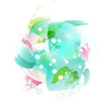 Background of abstract watercolor imitation pattern Stock Illustration