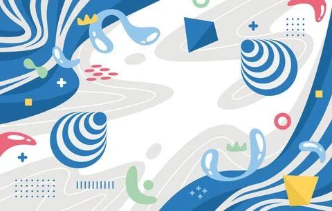 Background-abstractgeometric-background 库存插图