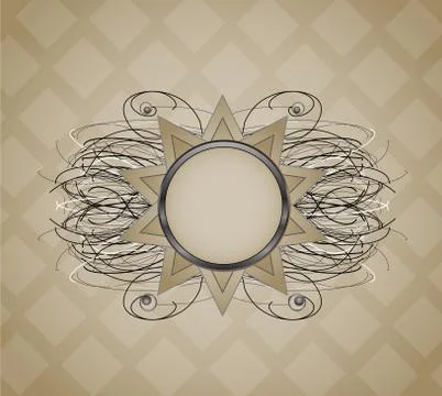 Background with abstraction Stock Illustration