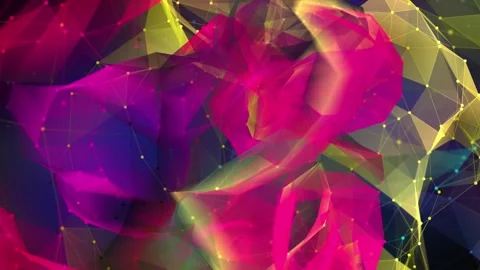 Background abstraction plexus, graphics ... | Stock Video | Pond5