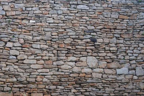 Background Acient Stone Wall Pattern Stock Photos