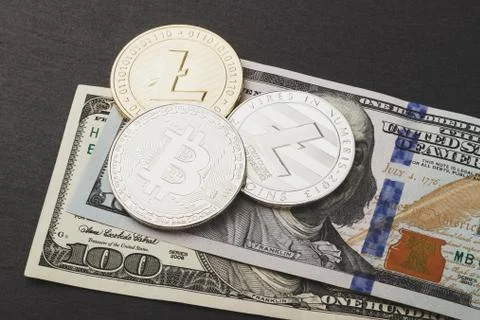 Background from American dollars Stock Photos