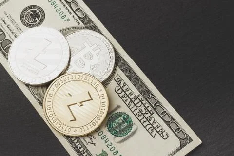 Background from American dollars Stock Photos