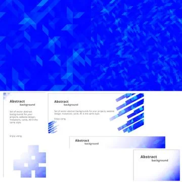 Background and banner Stock Illustration