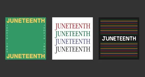 Background and banner three styles with caption; Stock Illustration