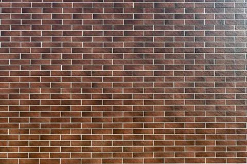Background and texture with brick  brown wall. - Image Stock Photos