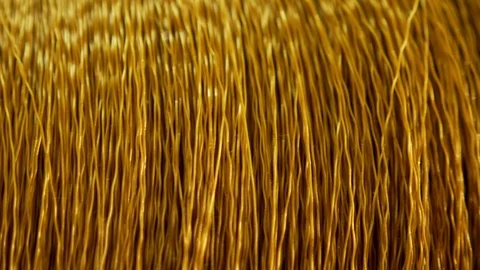 Background and texture of the broom, close-up, details Stock Footage 104606308