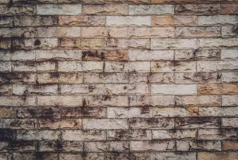 Background and texture of old stoned wall Stock Photos