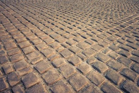 Background and texture of stone floor, vintage color style Stock Photos