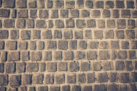 Background and texture of stone floor, vintage color style Stock Photos