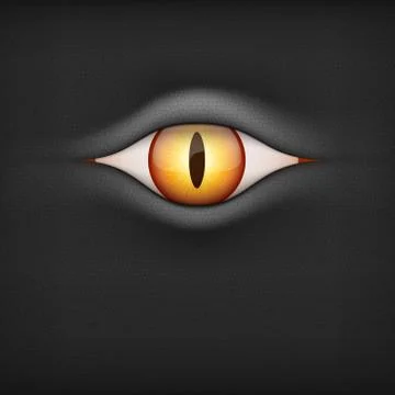 Background with animal eye. Vector Illustration. Stock Illustration