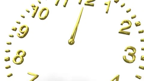Background Animated Clock With Dollar Bills Climbing On Scale Stock Footage 109052699