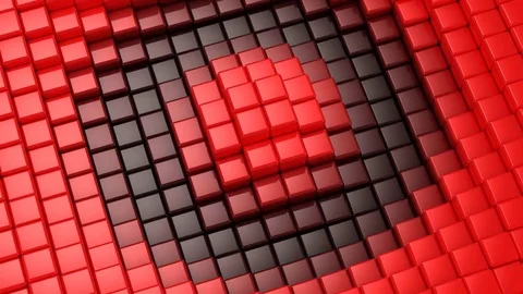 Background From Animated Cubes Stock Footage 76906703