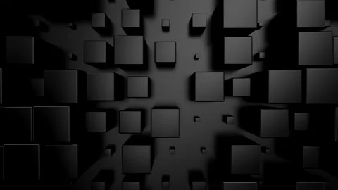 Background of Animated Cubes Stock Footage 233208173