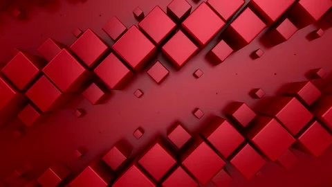 Background of Animated Cubes Video stock 252750551