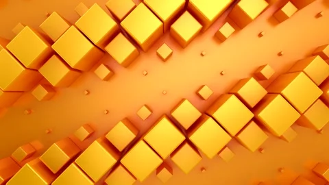 Background of Animated Cubes Stock Footage 252896905