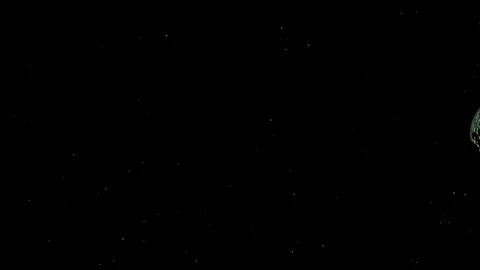 Background Animated Earth in 3D and Rotating Stock Footage 109052713