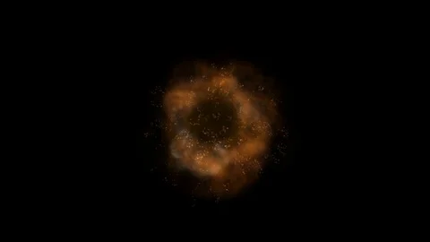 Background Animated Explosion Stock Footage 109065027